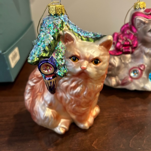 Gorgeous Cat Ornaments Christmas Decorations — Bundle of 3 - Picture 2 of 8